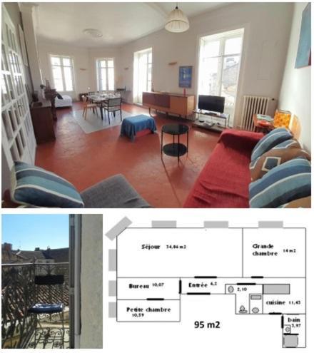 Les 7 Balcons, Comedie-Gare, Parking, Spacieux Lumineux Appt Haussmannien Montpellier Dış mekan fotoğraf