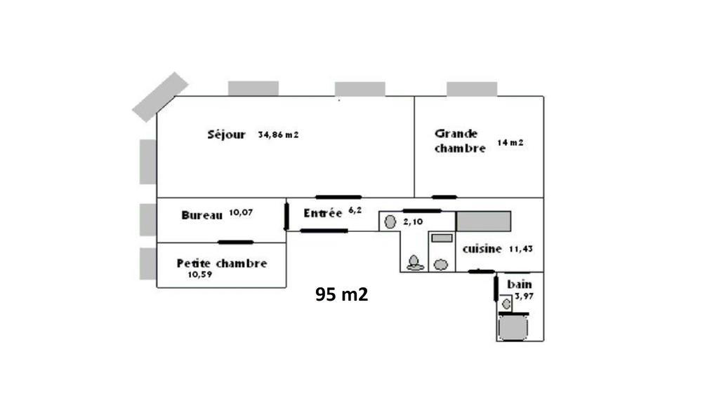 Les 7 Balcons, Comedie-Gare, Parking, Spacieux Lumineux Appt Haussmannien Montpellier Dış mekan fotoğraf